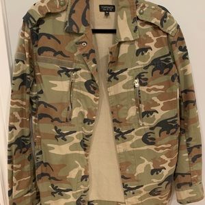 Top shop army jacket
